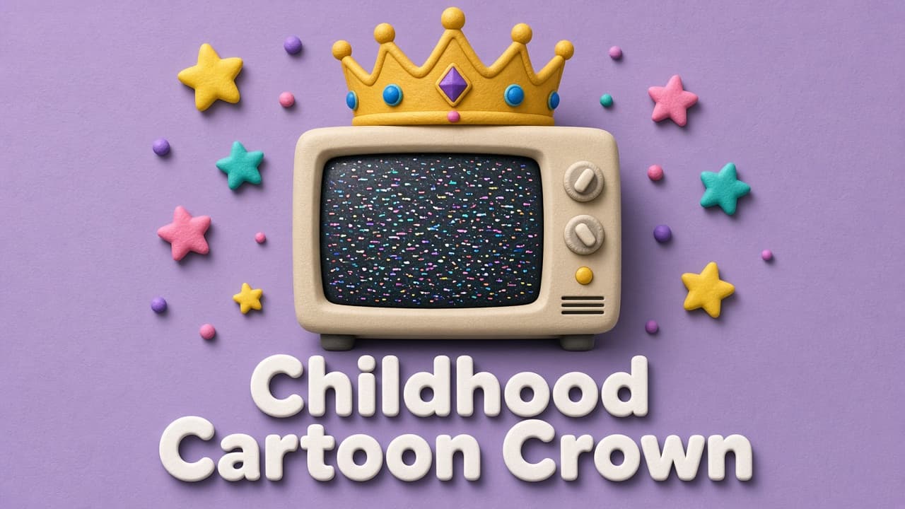 Childhood Cartoon Crown theme pack cover