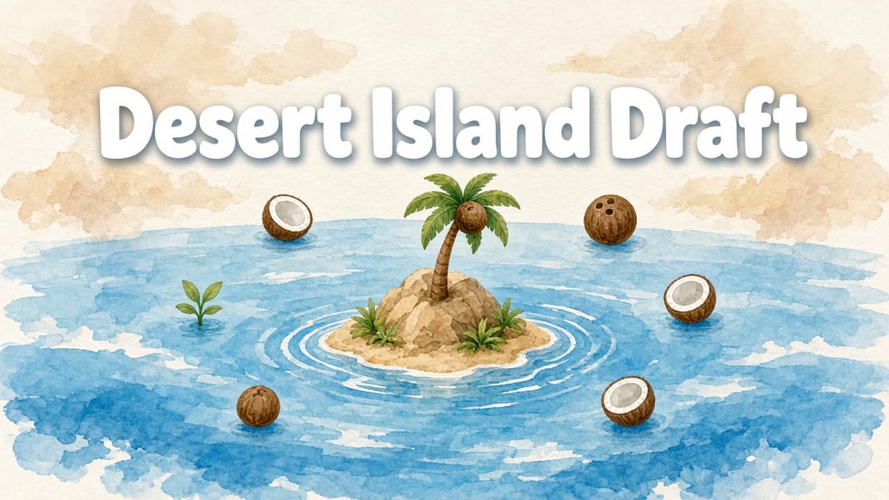Desert Island Draft theme pack cover