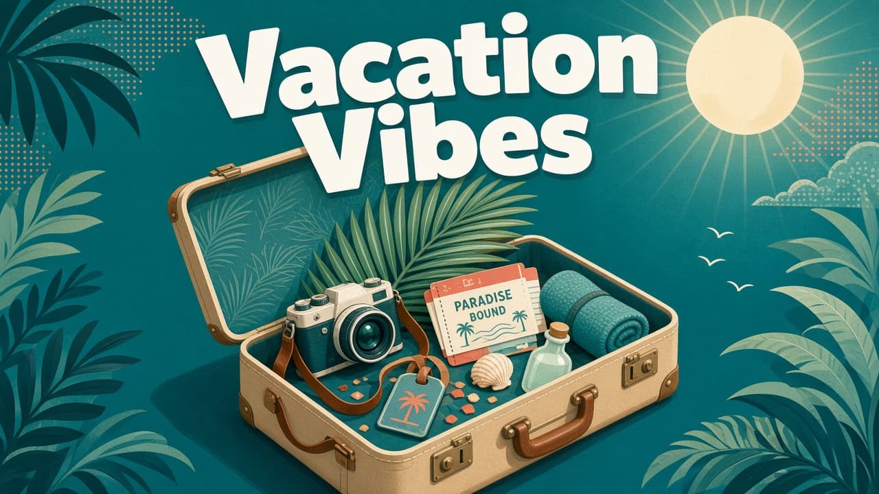 Vacation Vibes theme pack cover